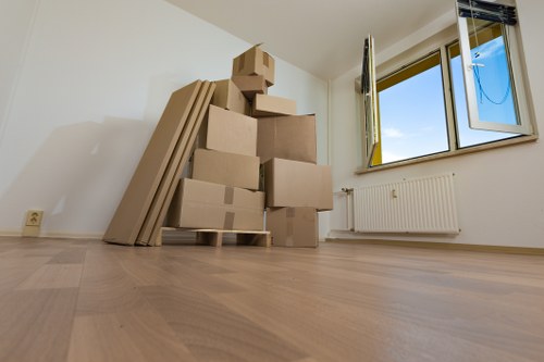House removal service for a family property in Surrey