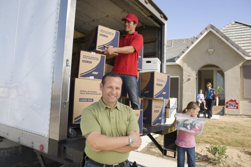 Local Surrey removal team handling a flat or house relocation