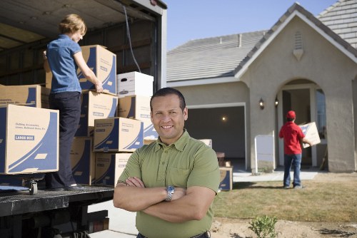 Surrey man and van helping with loading and unloading items
