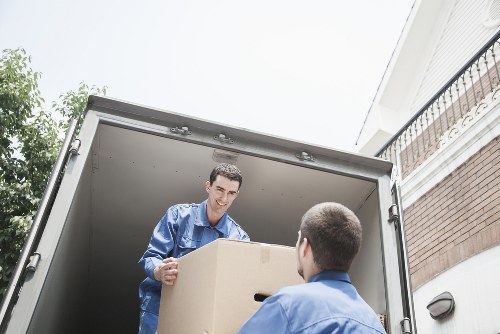 Furniture pickup from a flat with stairs and tight access in Surrey