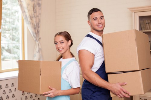 Removal van support for customers moving within Surrey